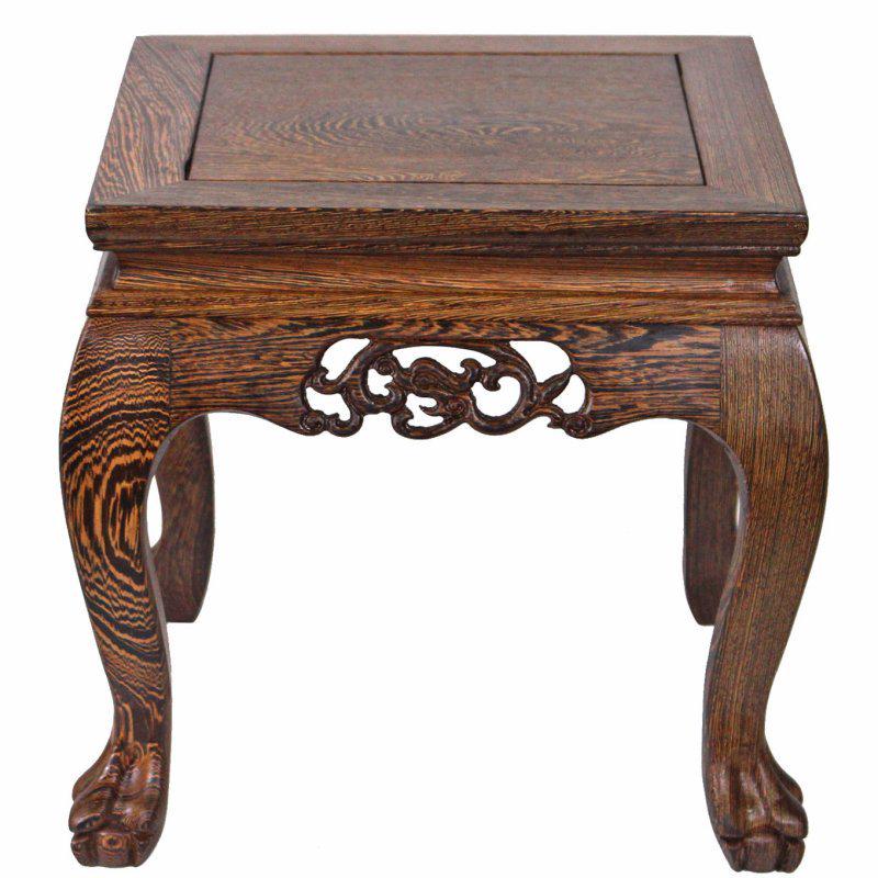 红木小凳子家用矮凳榫卯实木方凳鸡翅木新中式复古板凳客厅换鞋凳