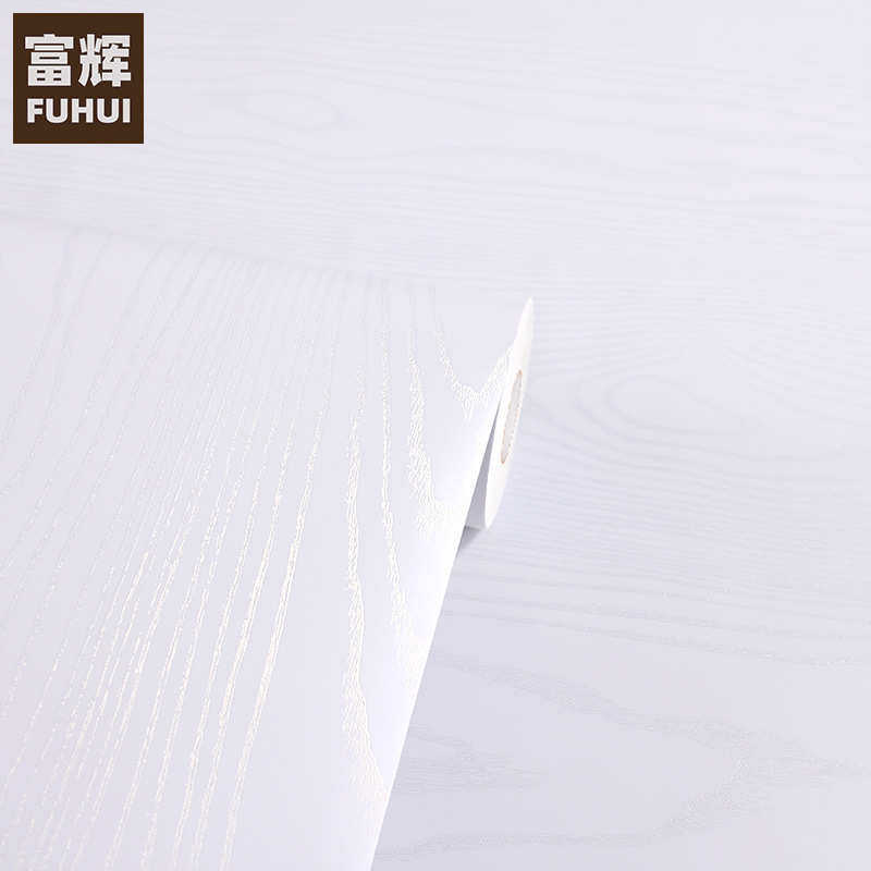 加厚自粘墙纸家具翻新贴纸装饰防水桌面贴橱柜衣柜门纯白色木纹贴,家装主材,自贴墙纸/自粘墙纸,淘宝优惠券,粉丝福利购,淘宝优惠卷