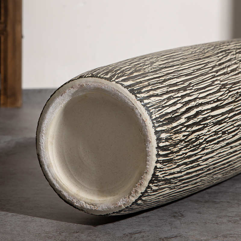 个性奢瓶现代中式景德镇地大花瓶陶瓷落装饰客厅落地轻简约新摆件