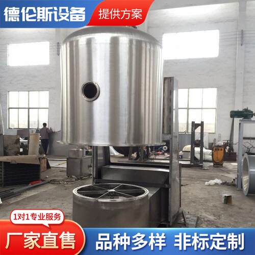 不锈钢沸腾干燥机 造粒干燥设备 立式造粒干燥机 气流干燥机