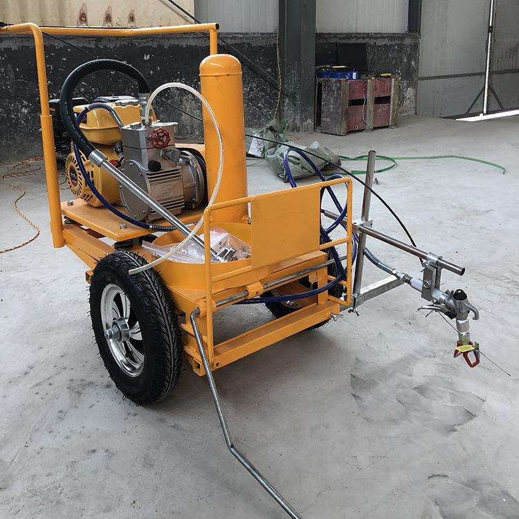 小型道路划线机 马路冷喷划线机 手推式马路标线机