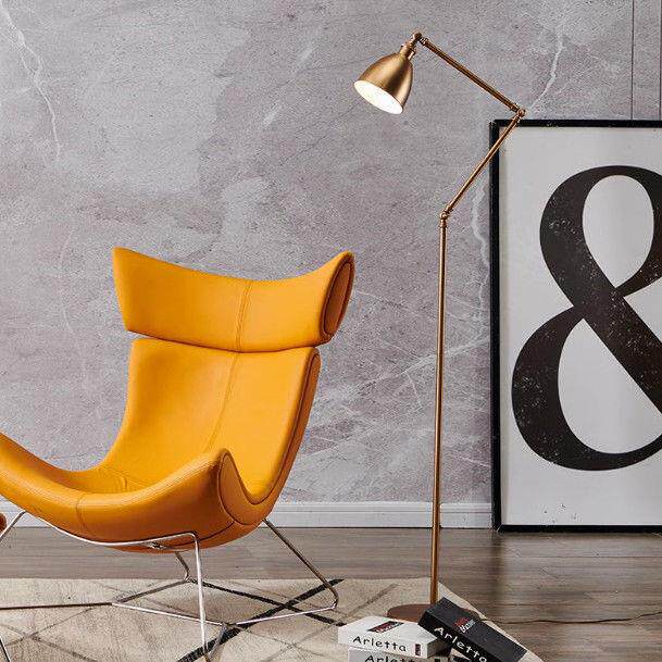 美式折叠落地灯网红简约复古装饰客厅卧室床头钢琴护眼立式台灯