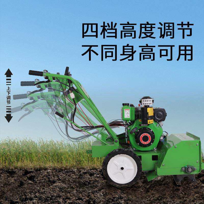 新款柴油微耕机农用多功能除机微耕旋耕四驱小型手扶气油玉米