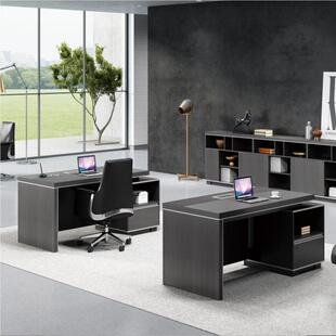 经迪FS-D0132老板公桌欧椅组合 简约现主管总办裁室大气大班台