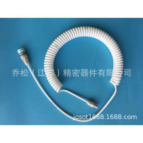 JOSOT线圈软管 高品质伸缩管螺旋管无尘室标准气动弹簧管