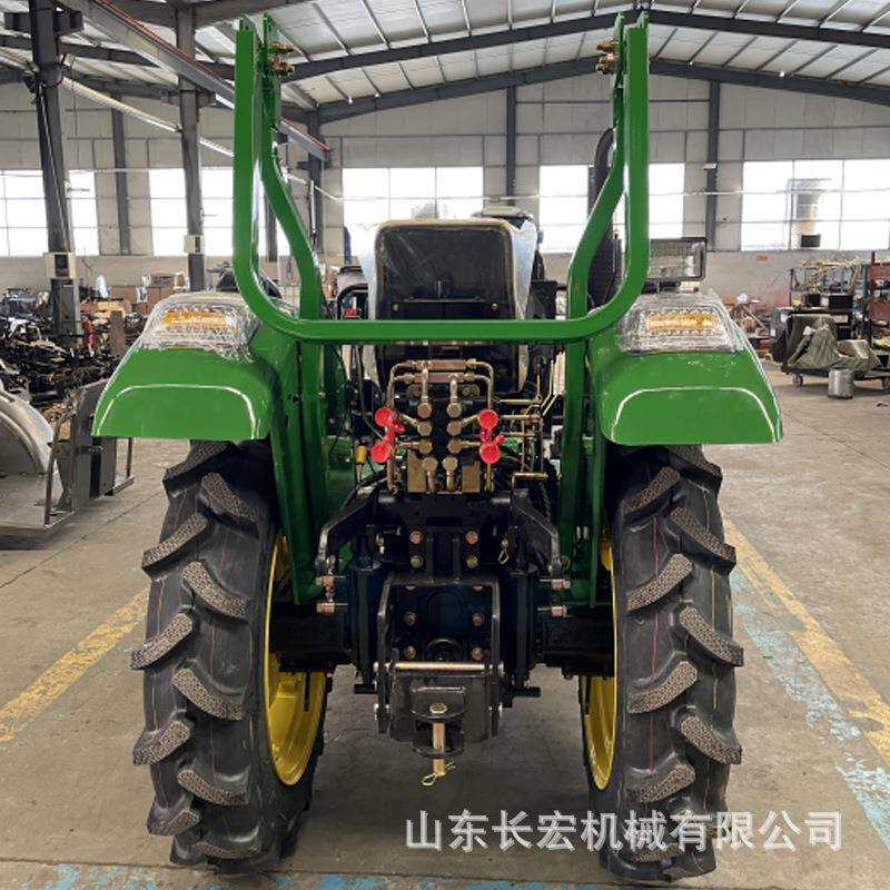 704型农用拖拉机四驱柴油拖拉机70马力四轮土地耕整拖拉机