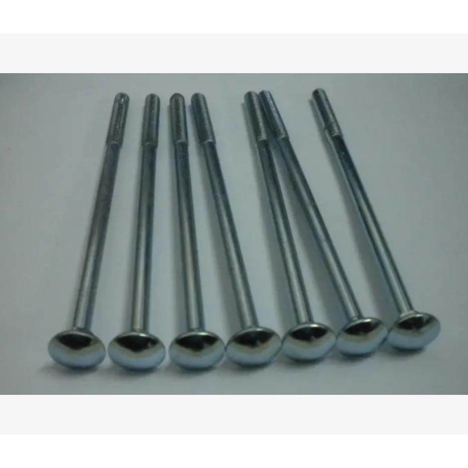 车美制白2级PUG马螺栓ANSIB18.5蓝锌5/16-158*3（牙长5)