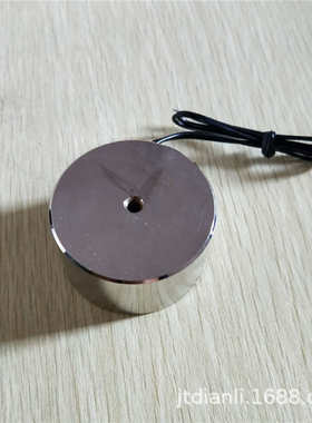 /电磁铁直径50电磁50mm磁力吸盘27mm吸盘式2712v24vdcp50公斤 高