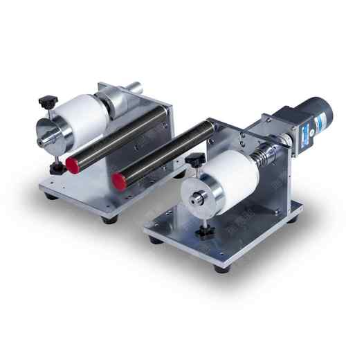 小型对辊机收放卷机构