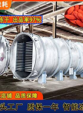枸杞冻干机低能耗智能化真空冷冻干燥机成品无白点破皮冻干设备
