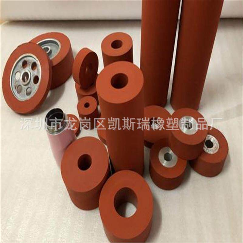 玩具热转印胶鼓包胶加工圆滚热烫银烫金印棍耐高温
