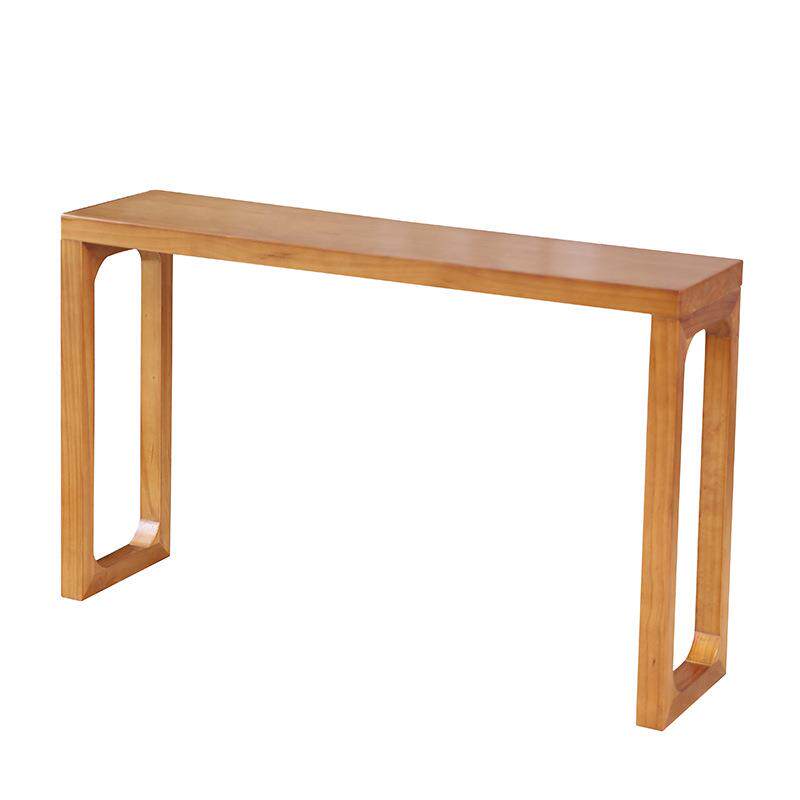 新中式玄关桌窄边柜案桌靠墙客厅实木条案门厅柜现代供桌香案