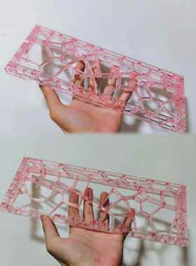 gh60孔位外壳 类holy外壳ww60/tf60镂空外壳镜面匀光板