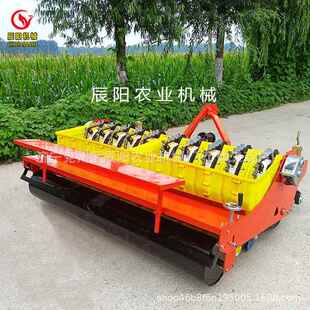 2020年新款 大蒜精播机六行1.2米宽幅大蒜精播机四轮车配套效果好