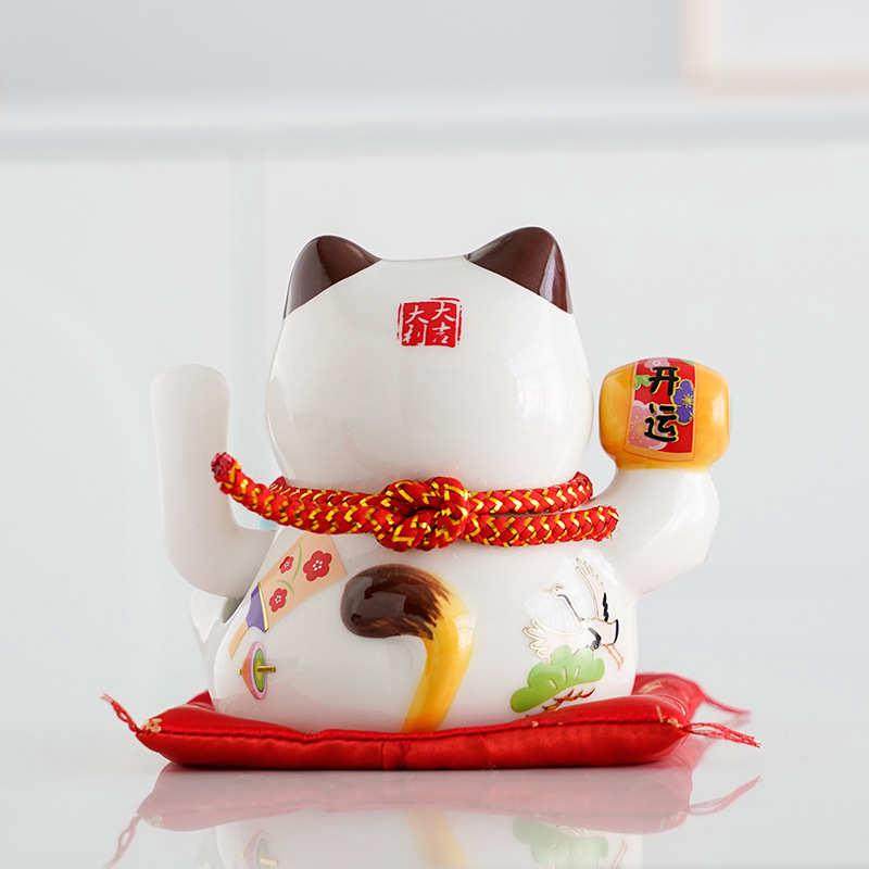 摇手招财猫摆件开业小号店铺收银台前台家居客厅装饰乔迁新居礼品,节庆用品/礼品,储蓄罐,淘宝优惠券,粉丝福利购,淘宝优惠卷