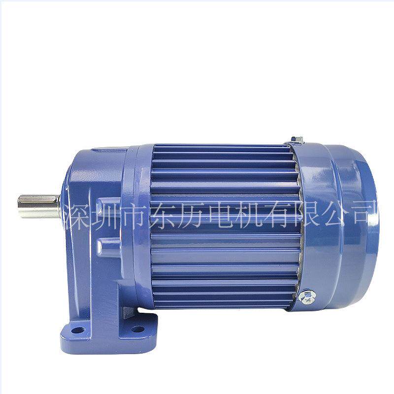 厦门东历齿轮减速电机PL18-100-30S3 YS100W-4P立式三相马达1/8HP