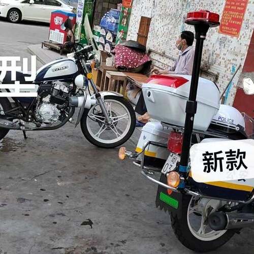 环卫三轮车大型设备信号灯扫雪清扫车头长条闪烁红黄蓝24V警示灯