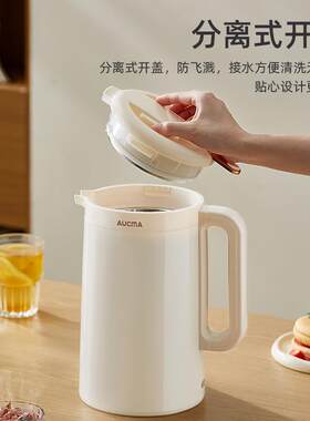 烧水壶家用2.2L保温壶1000W自动保温防干烧304不锈钢提盖式热水壶