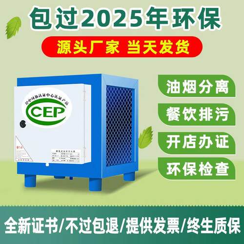 油烟净化器小型All4000风量商用餐饮饭店厨房烧烤酒店环保家用