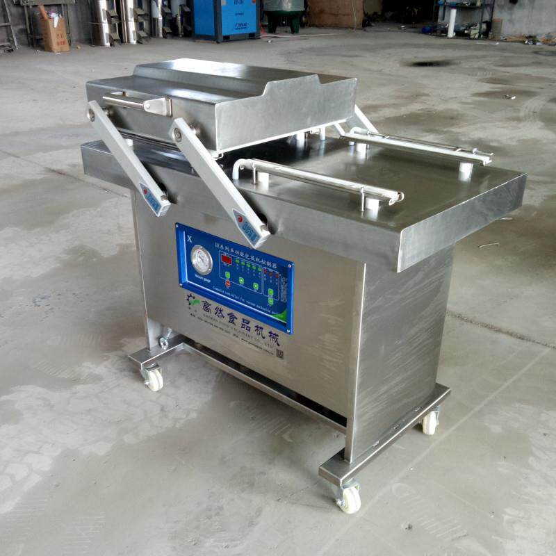 海鲜封口机充气包装机牌真空包装机膨化食品厂充氮包装机