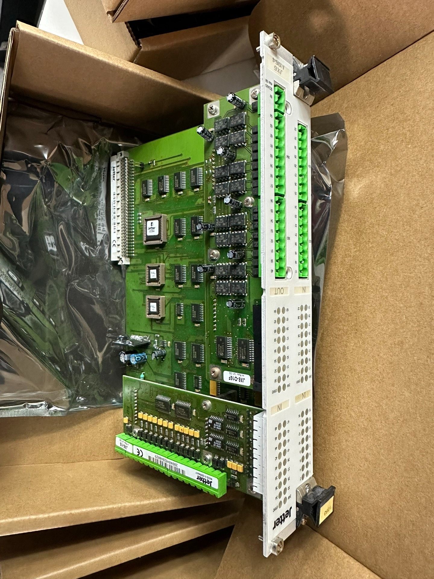 全新捷特Jetter JX6-I/O64。JX6-I16