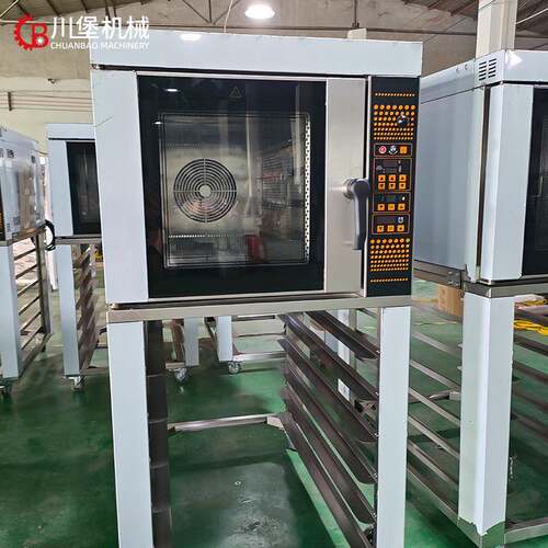 柏川5盘热风循环烤箱风炉商用不锈钢烤炉烘焙蛋糕面包电烤箱oven