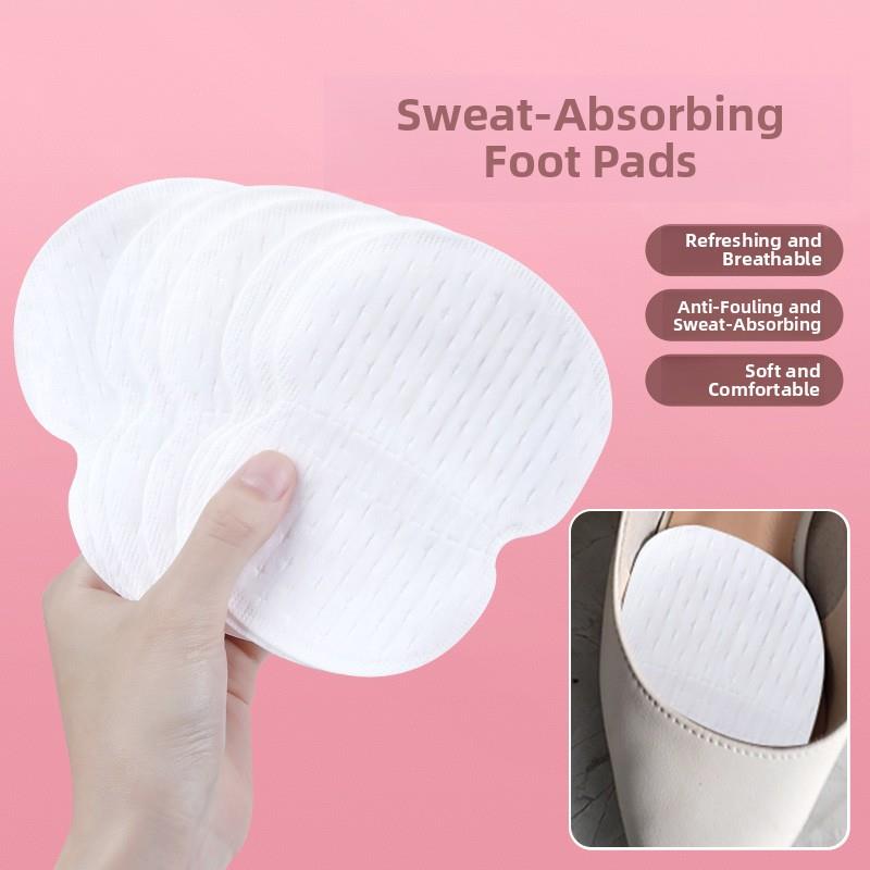吸汗贴防臭自粘透气超薄光脚神器一次性凉鞋单鞋高跟鞋超吸汗鞋垫