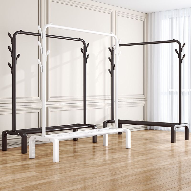 衣帽架晾衣架可移动阳台组合衣架