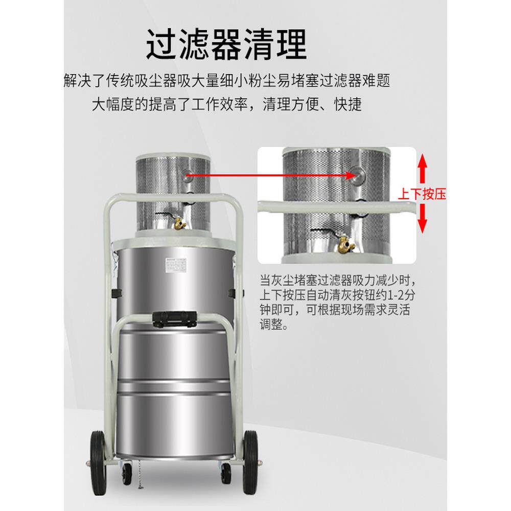 气动爆防吸尘器AS-EX30\工业防电尘大功率金属铝表面碳塑料粉末化