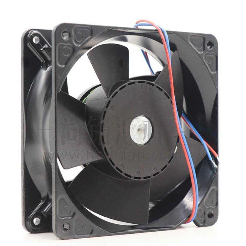 4114NH5 德国ebm散热风机 45W 24V 金属框大风量紧凑型散热风扇