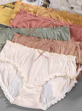 Women's Plus Size Modal Underwear Menstrual Period Pant