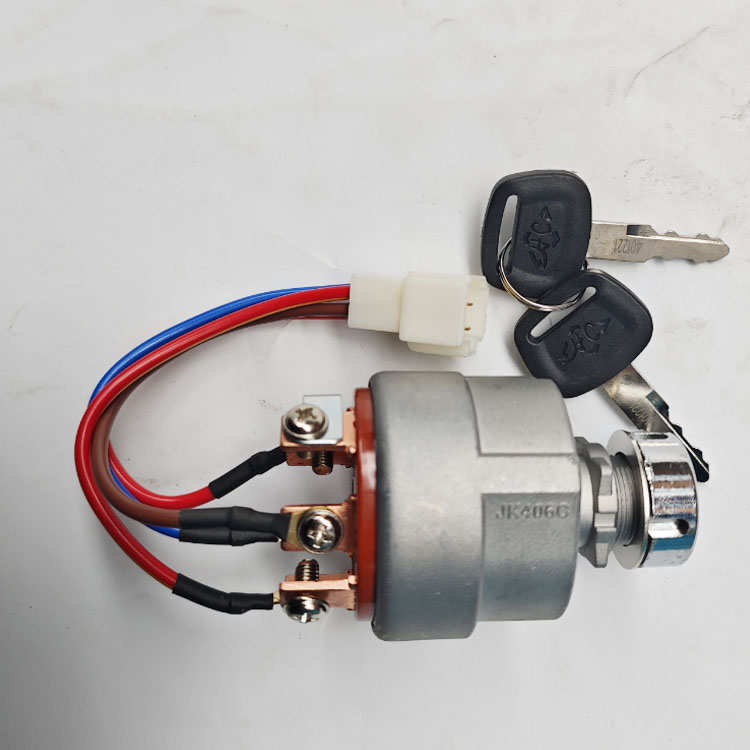 装机配套JK406C启动开关 适用于杭叉30HB A30 R45火锁起动动钥匙
