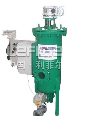 能源处理废水处理自清洗过滤器    立式碳钢智能自清洗过滤器