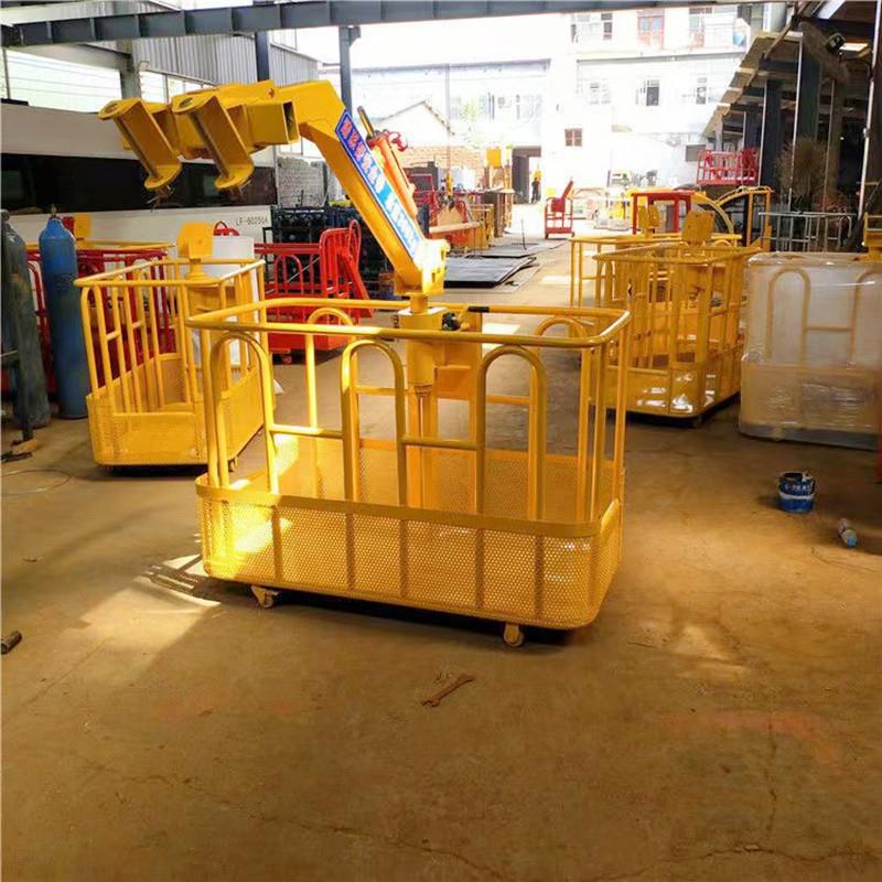 2T吊车吊篮动厂家塔吊吊篮吊自平衡吊车吊YKC篮5高空作业框