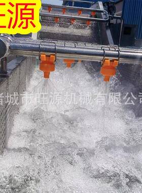 笋清洗机 竹叶类清洗设全备 果蔬加工备 苹果设鼓泡旺源清洗机 自