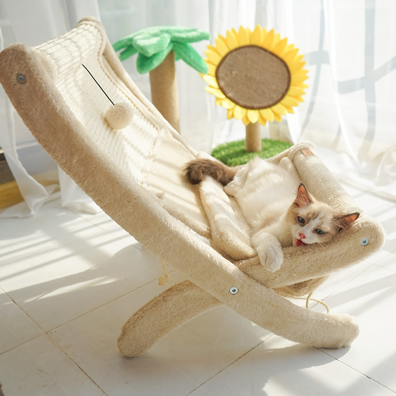 猫床猫爬架猫窝一体式夏季四季通用猫抓板沙发剑麻不掉屑外贸批发