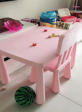 幼园儿童桌椅装塑料桌子椅子套宝宝学儿桌习利乐宝87575儿童玩具