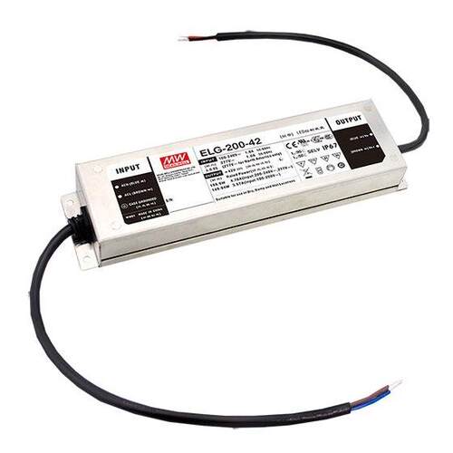 明纬LED防水电源ELG-200-36A-3Y恒流稳压开关电源