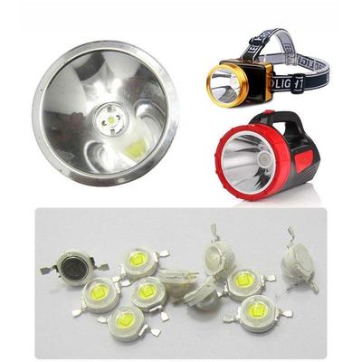 高亮包邮1W3W5W大功率垂直发光led灯珠手筒头灯夜钓灯聚光灯芯