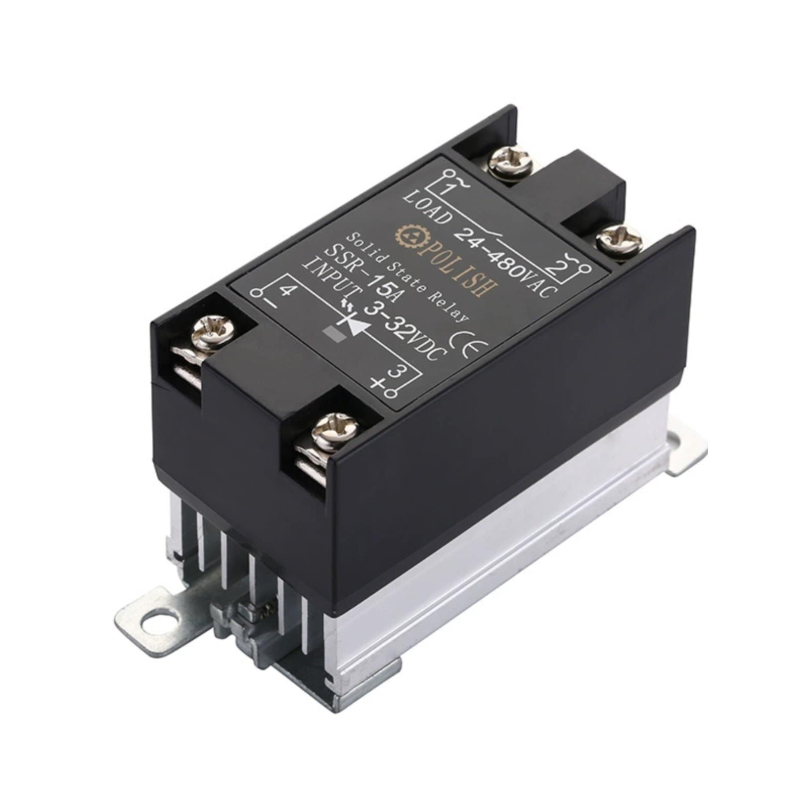 固态继电器DC3-32V-220V直流控交流SSR15A25A40A精良和POLISH直销