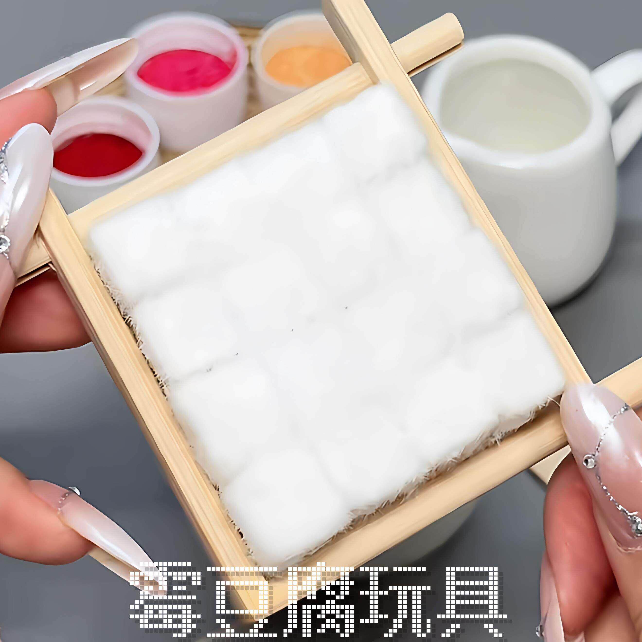 霉豆腐玩具套装diy自制手工2026火爆学生网红仿真毛豆腐女孩