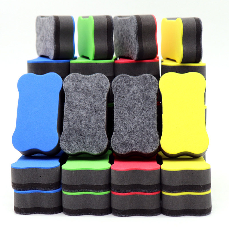 EVA黑板刷厂家批发磁性骨头板擦