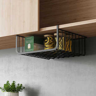 下挂下置柜子厨房挂篮吊架悬挂柜内9wor柜 304橱柜不锈钢物收纳下