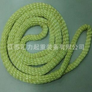 厂家直供 芳纶绳 防火绳30t8m 耐高温吊绳30t6m 芳纶吊装绳