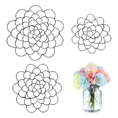 3 PCS Flower Frog Stainless Steel Wire Flower Arranging