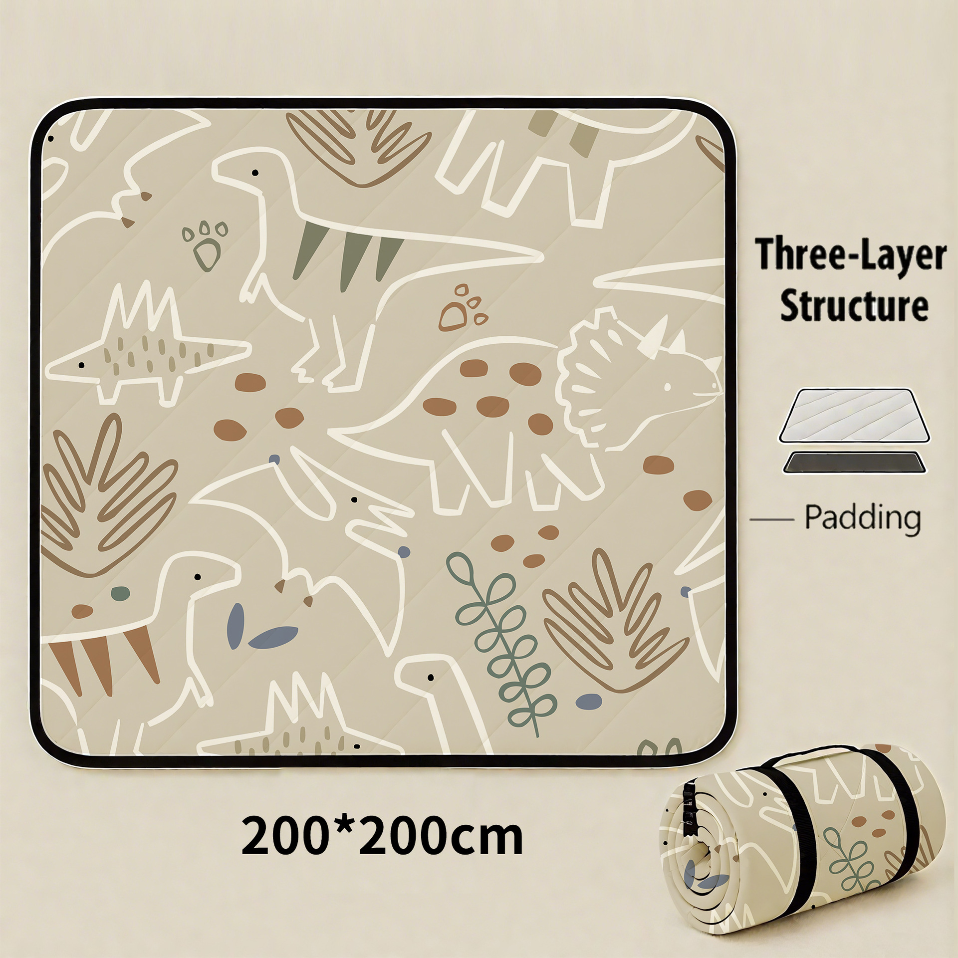 野餐垫防潮垫露营地加厚野餐垫