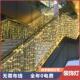 太阳能户外瀑布灯带围栏满天星防水装 饰星星灯串庭院护栏氛围彩灯