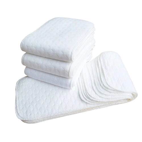 10pcs Cotton Diapers Children Washable Reusable Baby Diaper