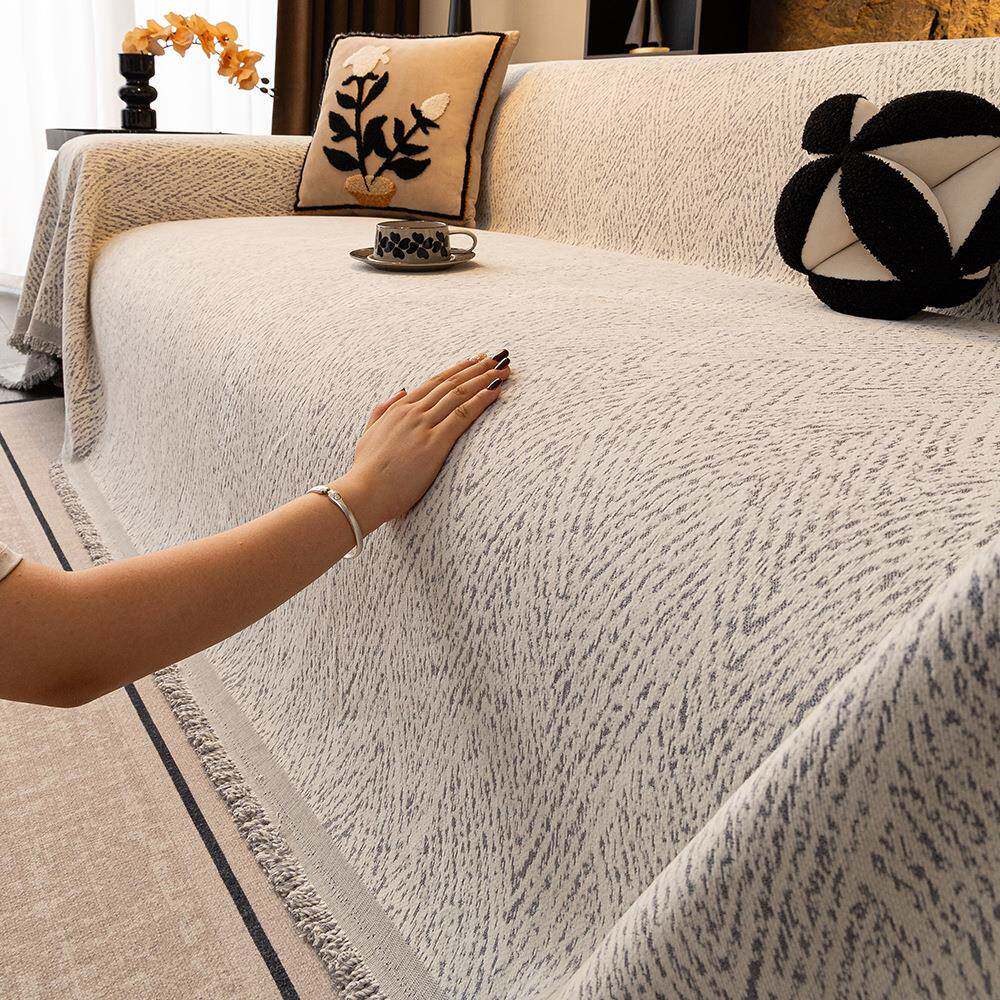 2026新款四季通用防猫抓防滑沙发巾简约高级轻奢沙发盖布套罩盖毯