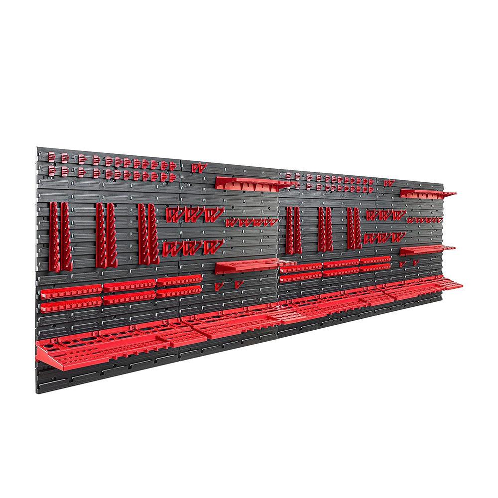 116件套多功能手工具零件盒储物盒工具挂板塑料零件盒